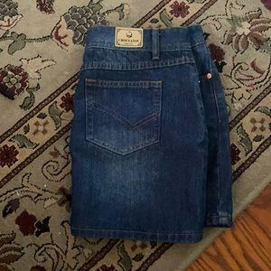 jean skirt medium